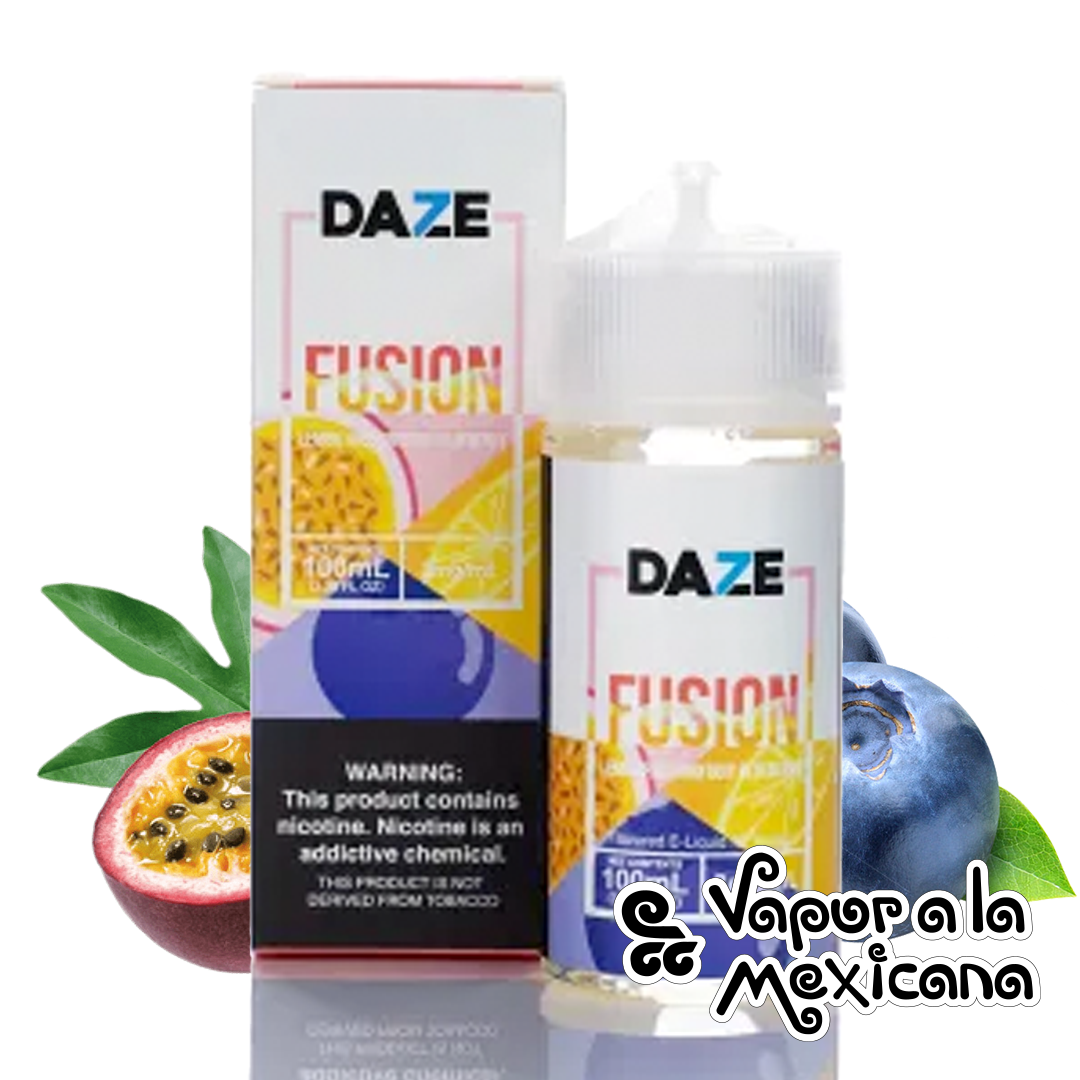 Lemon Passionfruit Blueberry 100ml | 7 Daze Fusion