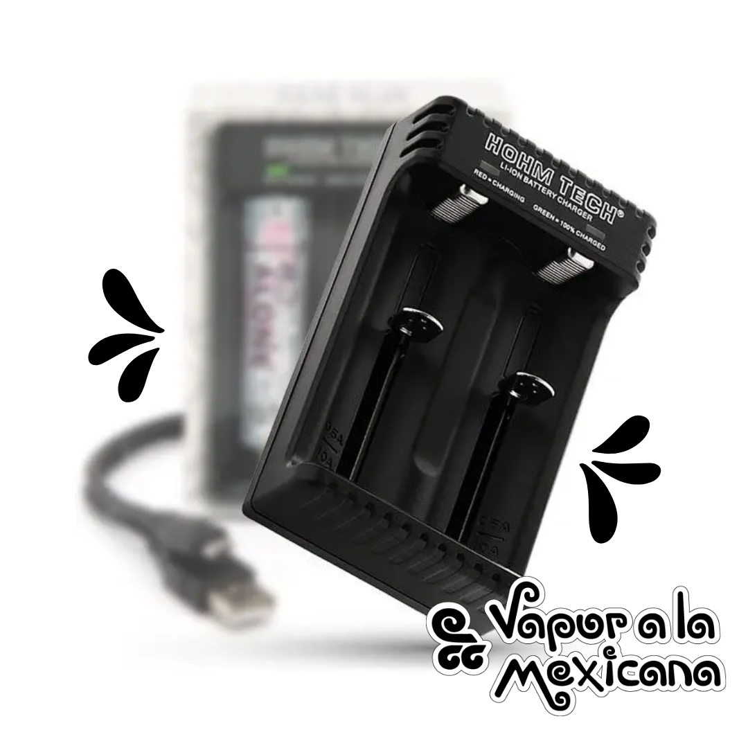 School 2 Cargador Baterías Recargables | HOHM