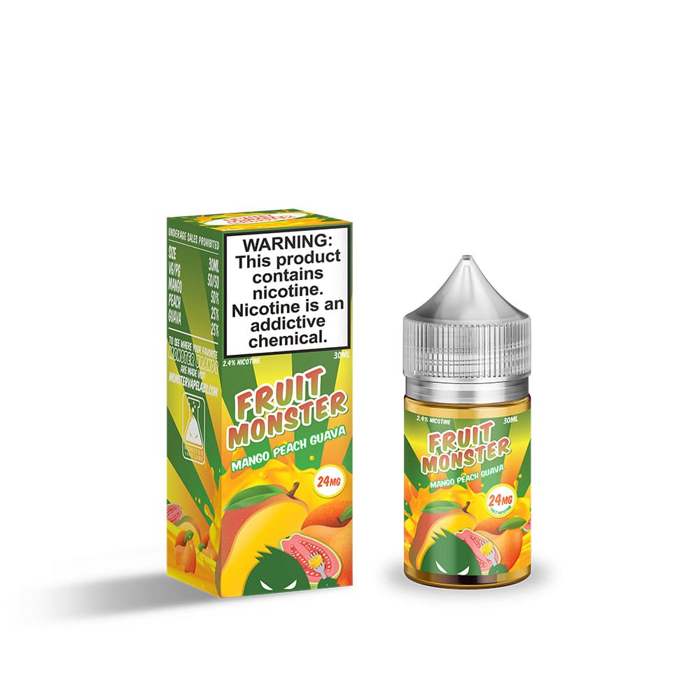 Mango Peach guava nicsalt| Fruit Monster