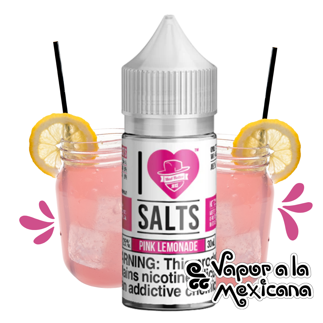 Pink Lemonade I Love Salts NicSalts 30ml | Mad Hatter