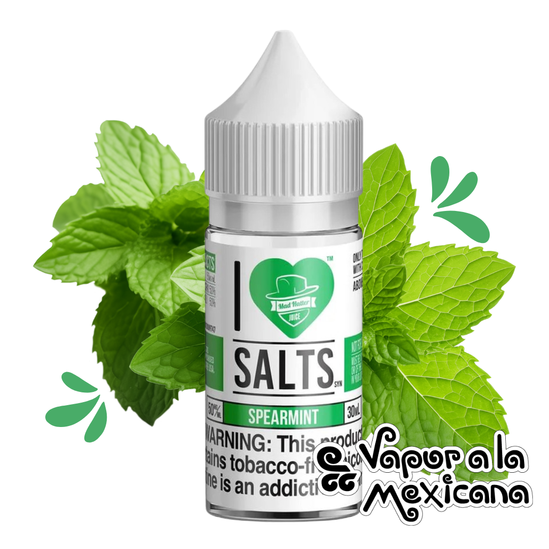 Spearmint I Love Salts NicSalts 30ml | Mad Hatter