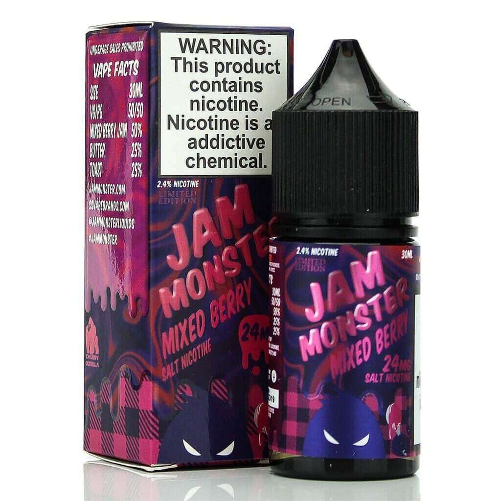 Mixed Berry NicSalts 30ml | Jam Monster