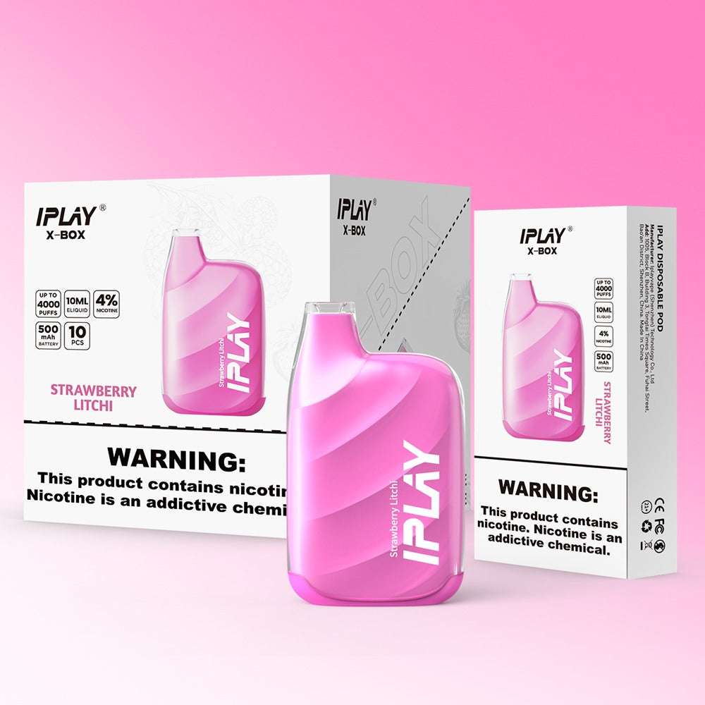 iPlay X-Box Desechable (4,000 hits) 5% | iPLAY