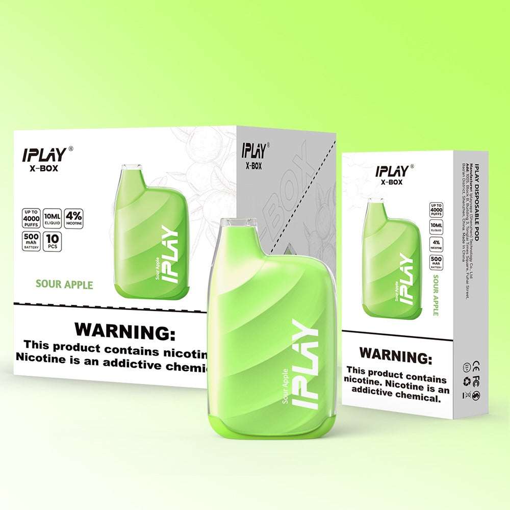 iPlay X-Box Desechable (4,000 hits) 5% | iPLAY