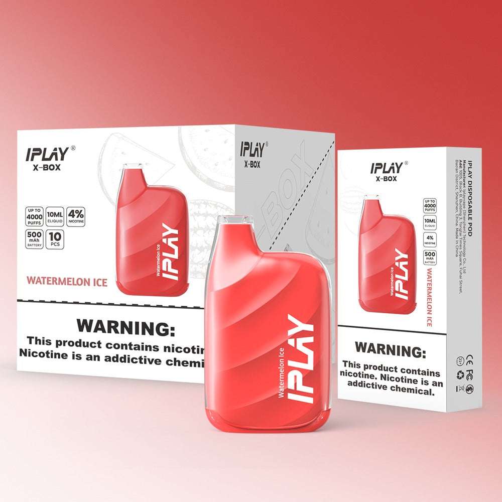 iPlay X-Box Desechable (4,000 hits) 5% | iPLAY