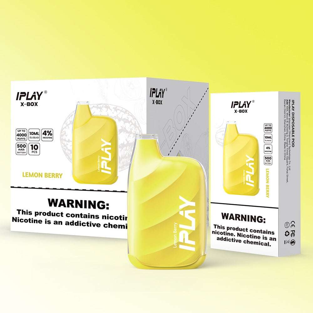 iPlay X-Box Desechable (4,000 hits) 5% | iPLAY