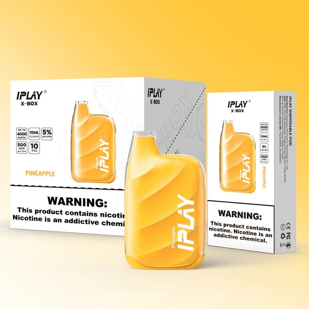 iPlay X-Box Desechable (4,000 hits) 5% | iPLAY