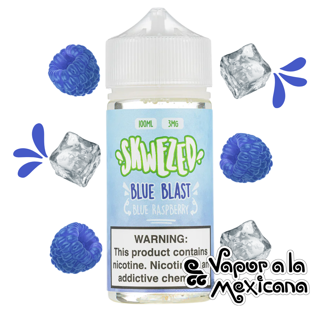 Blue Raspberry (Blue Blast) 100ml | Skwezed