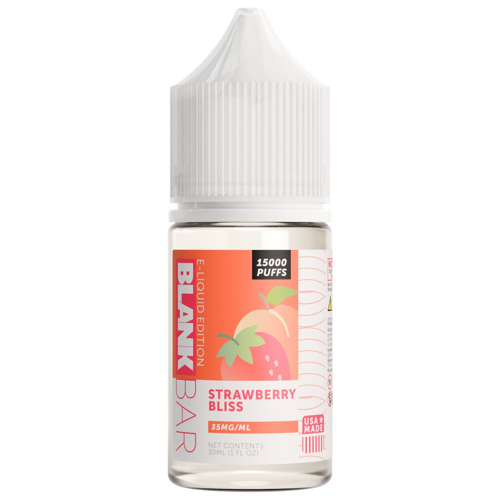 Strawberry bliss nicsalt 30ml | Blank Bar