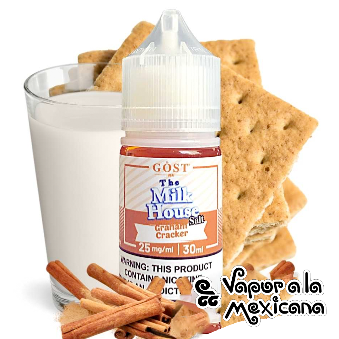 Graham Cracker NicSalts 30ml | The Milk House By GÖST