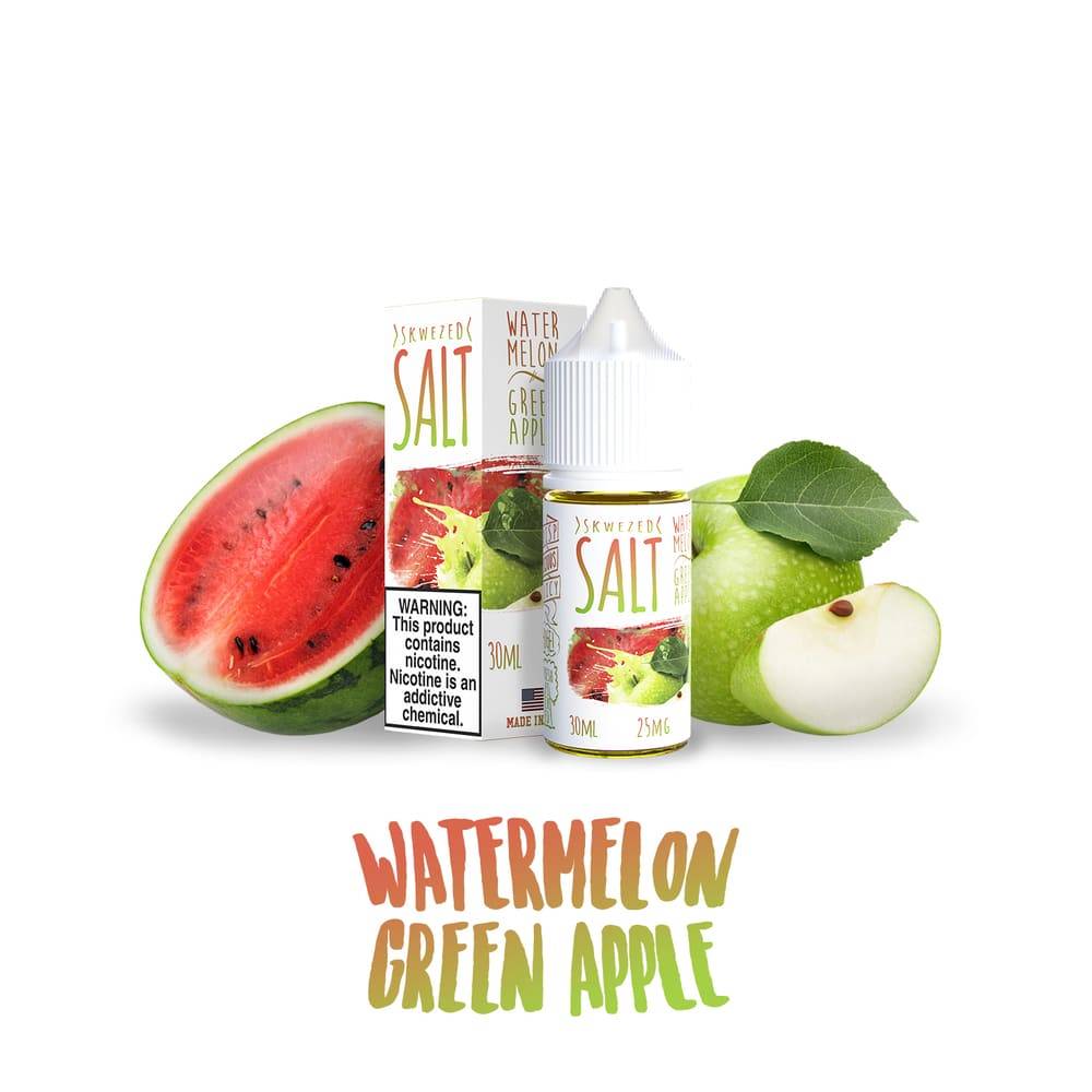 Watermelon Green Apple NicSalts 30ml | Skwezed