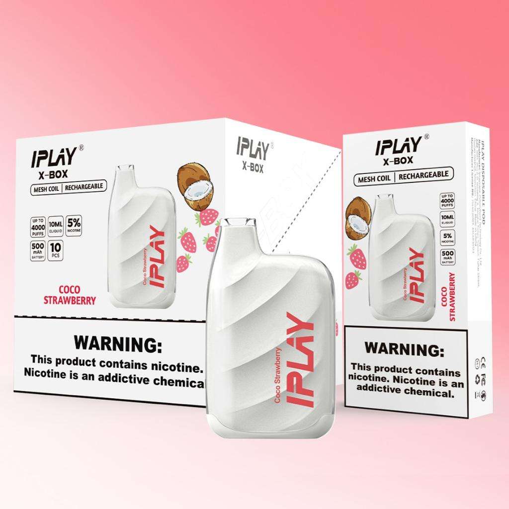 iPlay X-Box Desechable (4,000 hits) 5% | iPLAY