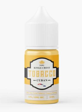 Cuban Tobacco NicSalts 30ml | Kings Crest