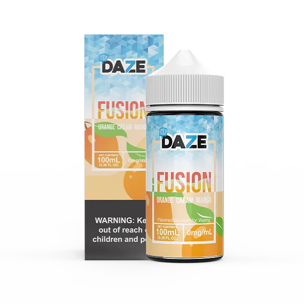 Orange Cream Mango ICED 100ml | 7 Daze Fusion