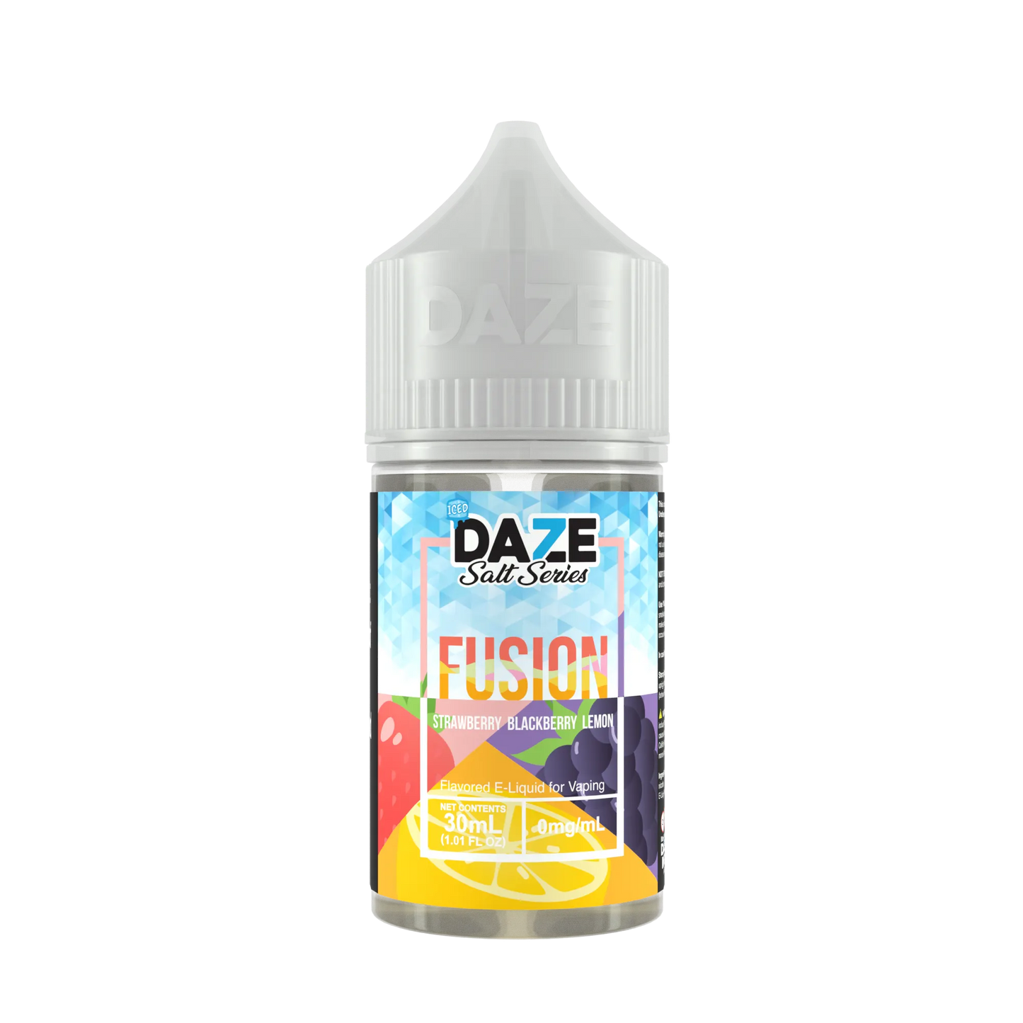 Strawberry Blackberry Lemon ICED NicSalts 30ml | 7 Daze Fusion