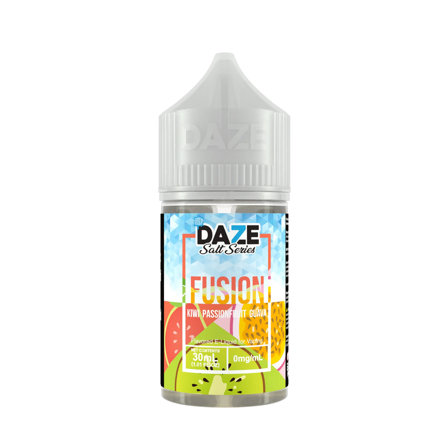 Kiwi Passionfruit Guava ICED NicSalts 30ml | 7 Daze Fusion