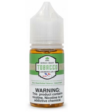 Dominican Tobacco NicSalts 30ml | Kings Crest