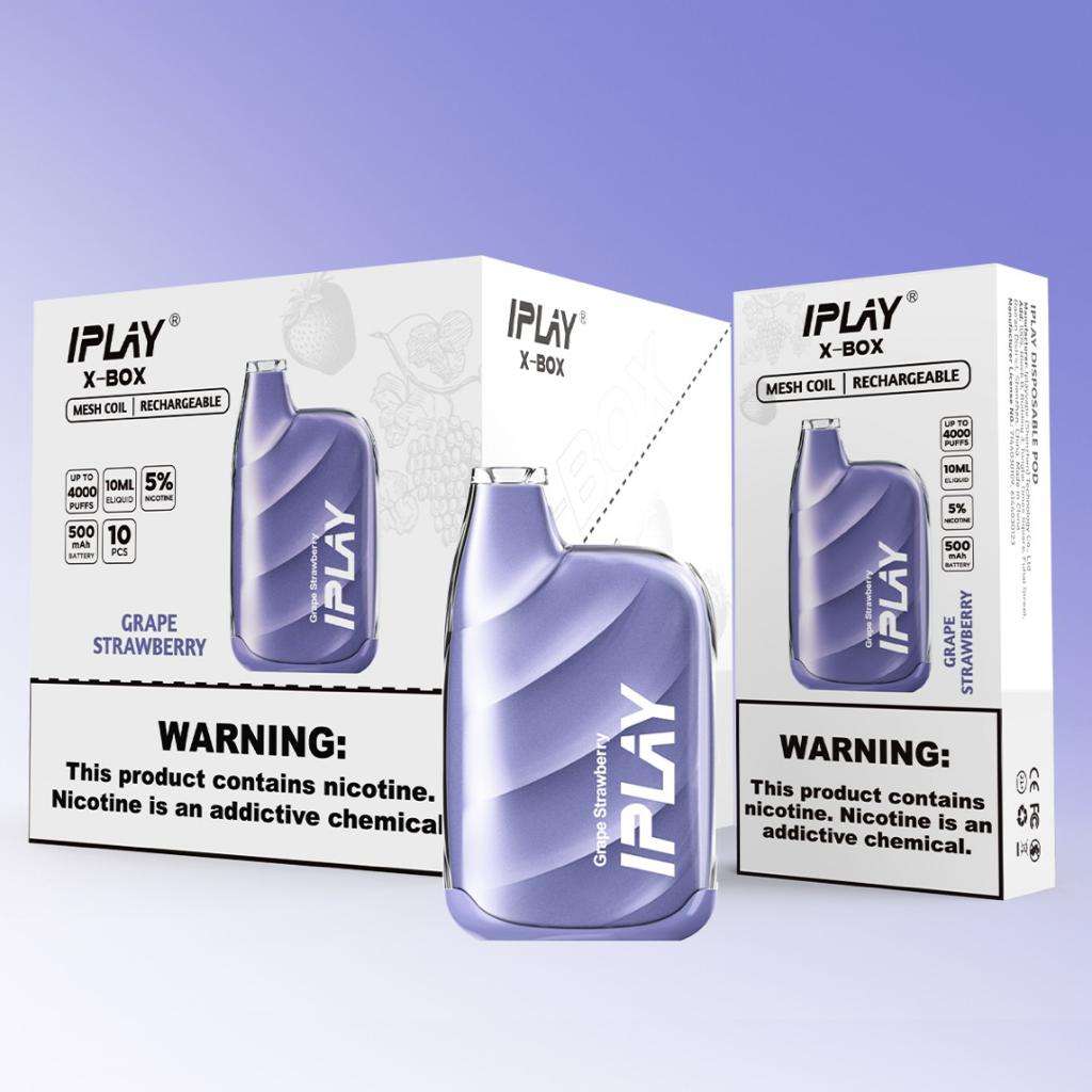iPlay X-Box Desechable (4,000 hits) 5% | iPLAY