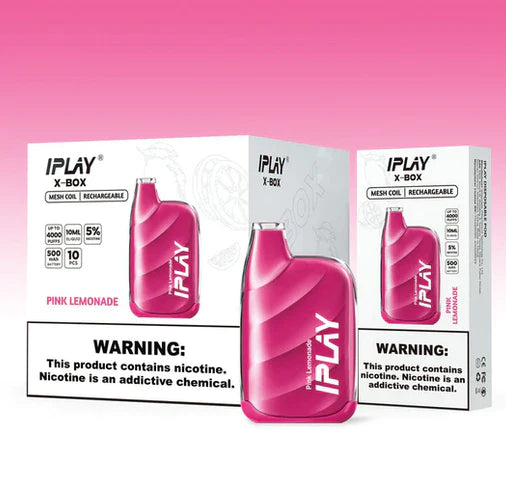 iPlay X-Box Desechable (4,000 hits) 5% | iPLAY