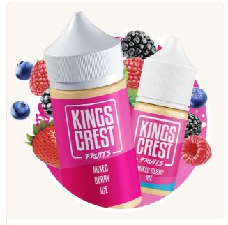 Mixed Berries ice 120ml | Kings Crest