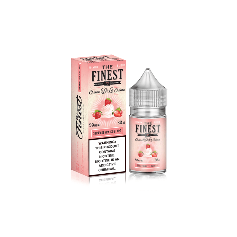 Strawberry Custard nicsalt 30 ml| Creme de la Creme|THE FINEST