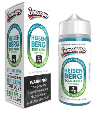 Heisenberg Sour Apple Menthol 100 ml |InneVape