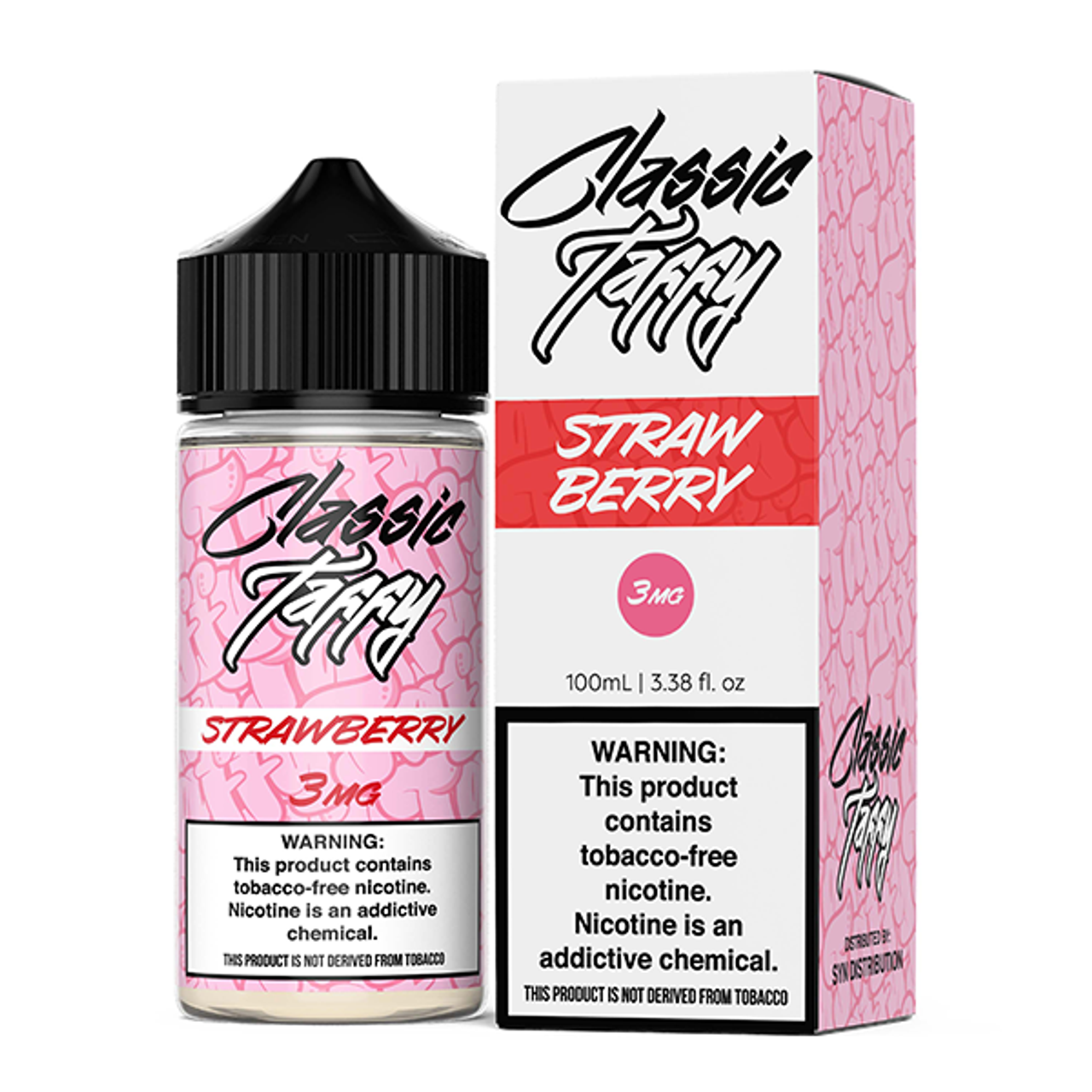 Strawberry 100ml | Classic Taffy by Syn