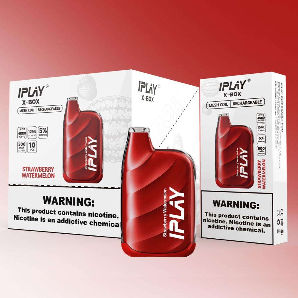 iPlay X-Box Desechable (4,000 hits) 5% | iPLAY
