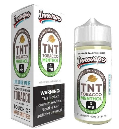 TNT Tobacco Menthol 100 ml |InneVape