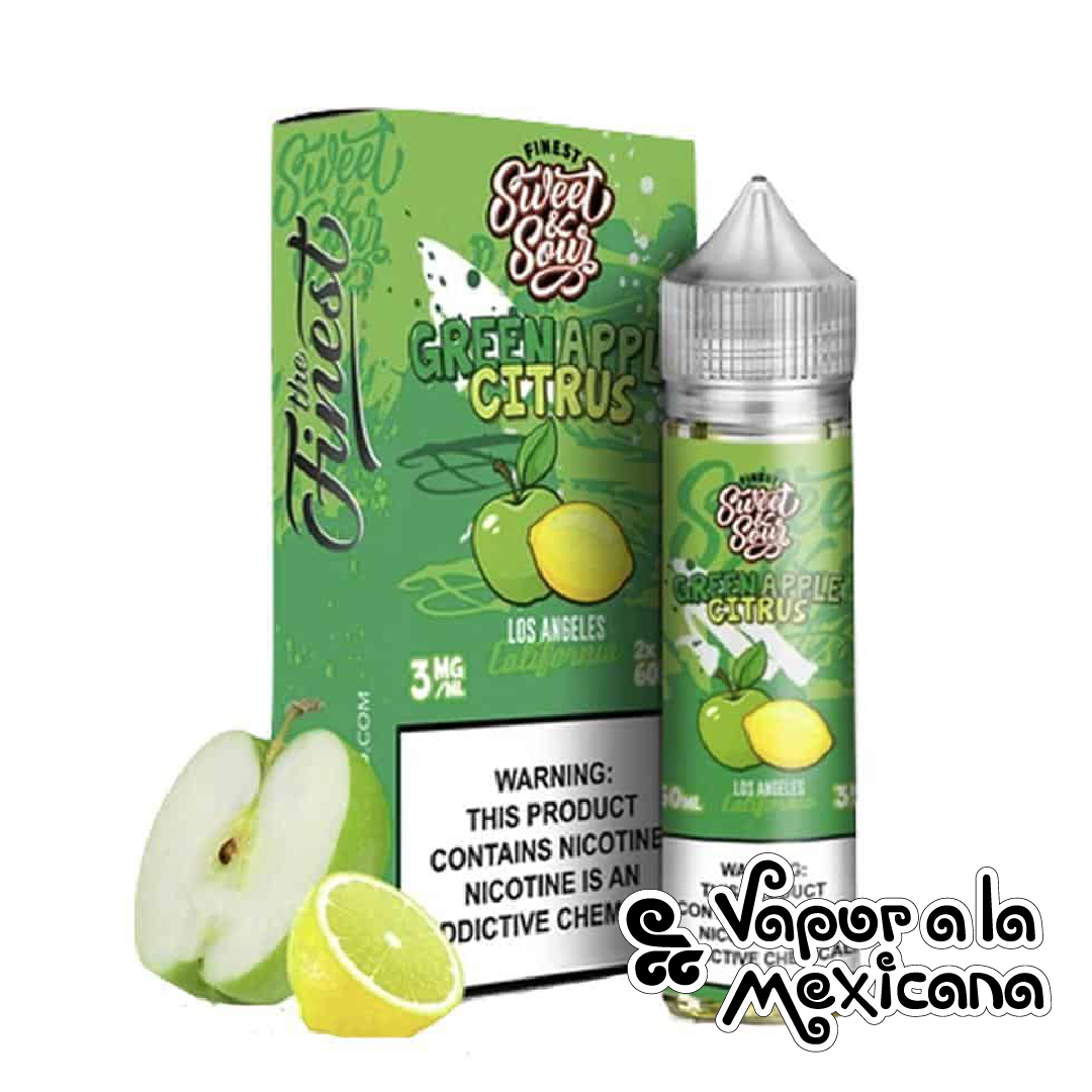 Green Apple Citrus 60ml | Sweet & Sour| THE FINEST