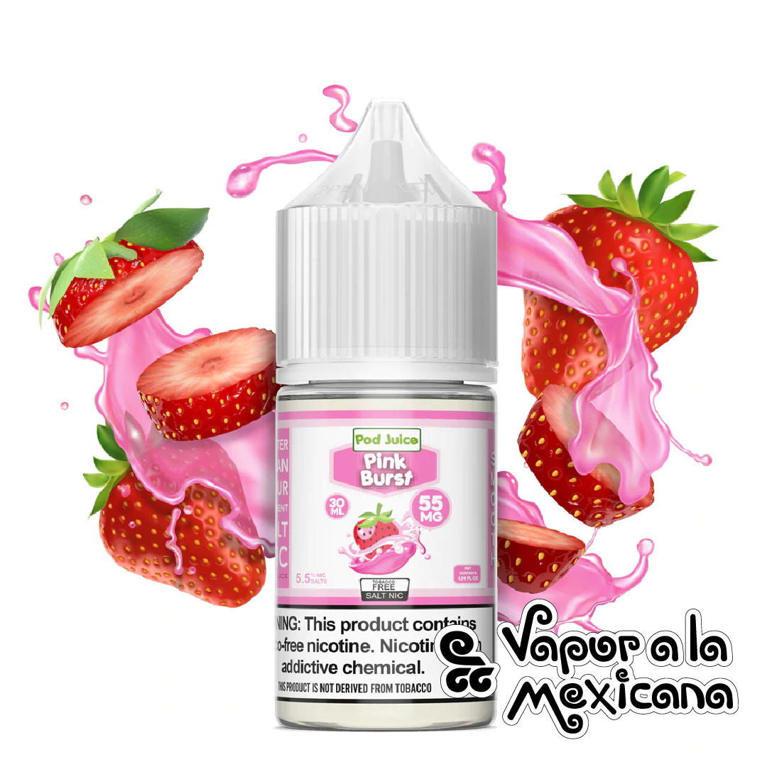 Pink Burst NicSalts 30ml | Pod Juice