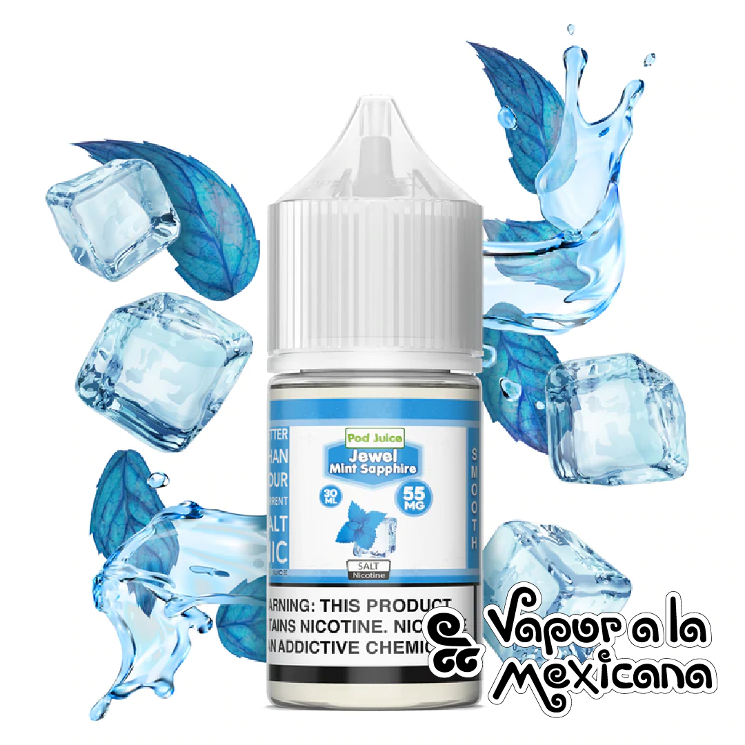 Jewel Mint Sapphire NicSalts 30ml | Pod Juice