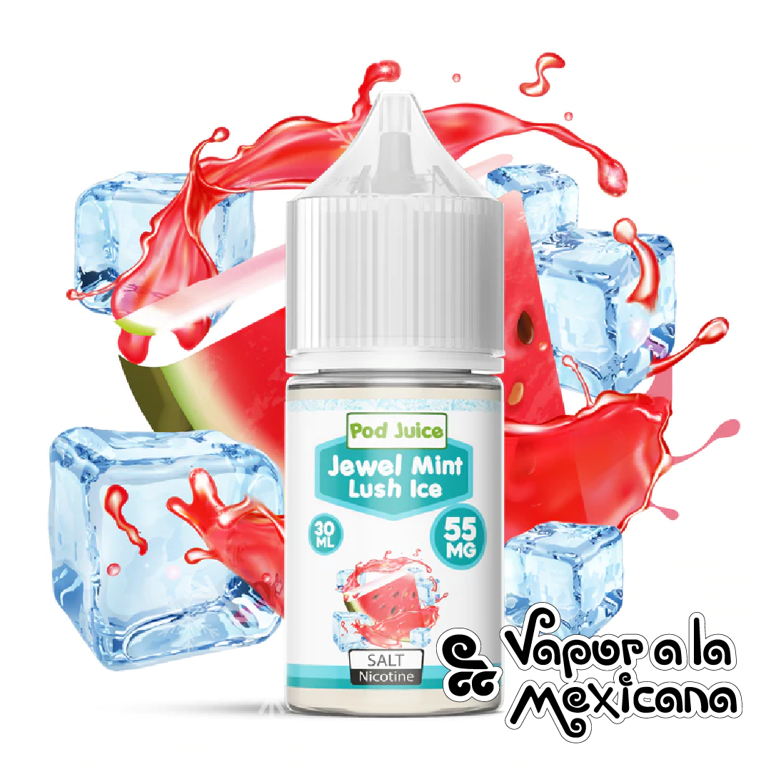 Jewel Mint Lush Freeze NicSalts 30ml | Pod Juice