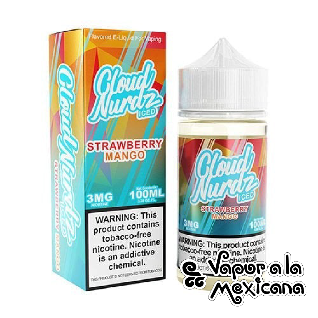 Strawberry Mango Iced 100ml | Cloud Nurdz