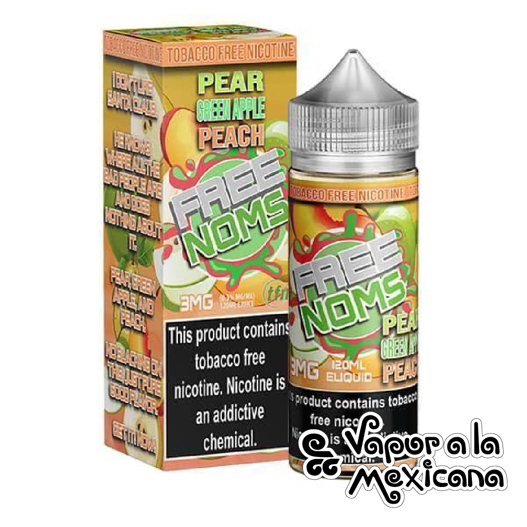 Pear Green Apple Peach TFN 120ml | Freenoms