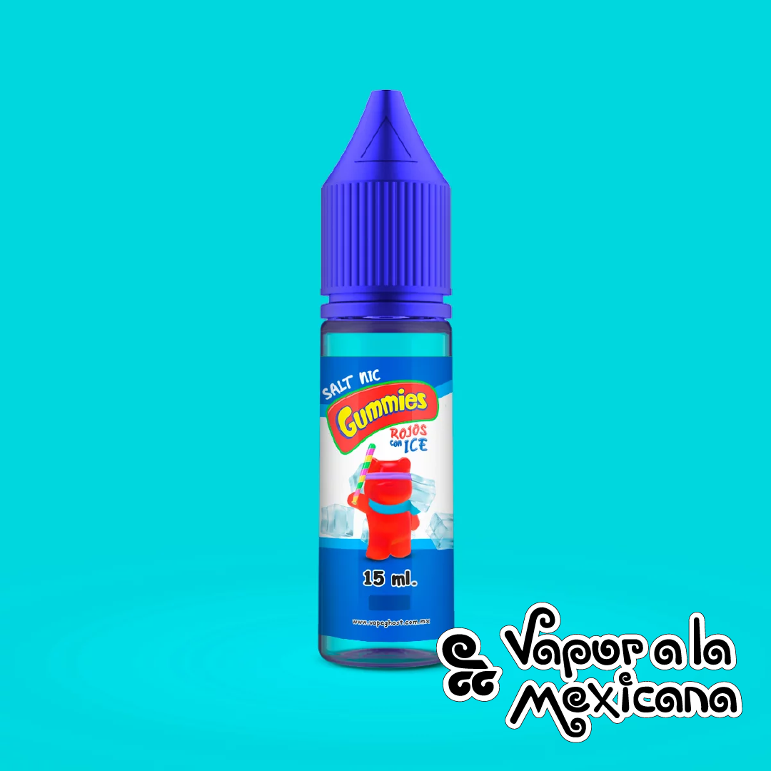Gummies Rojos Ice NicSalts 30ml | Jollyquids