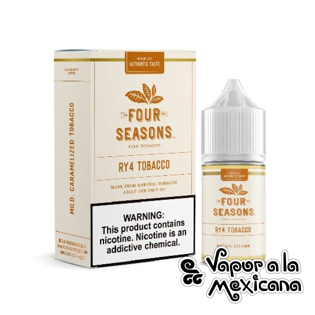 RY4 Tobacco NicSalts 30ml | Four Seasons Fine Tobacco