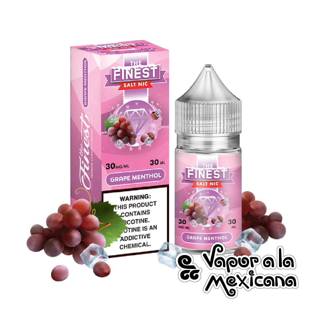 Grape Menthol NicSalts 30ml | Finest