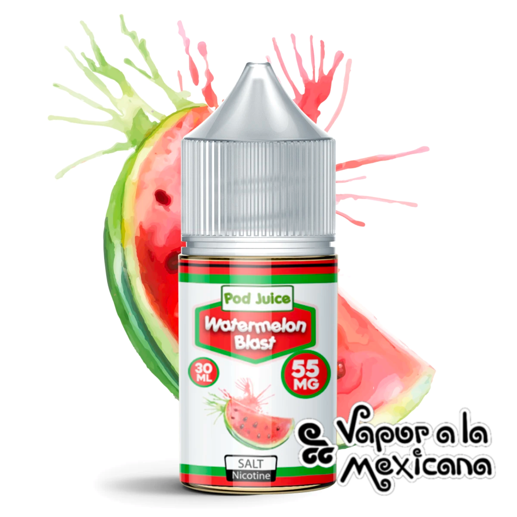 Watermelon Blast NicSalts 30ml | Pod Juice