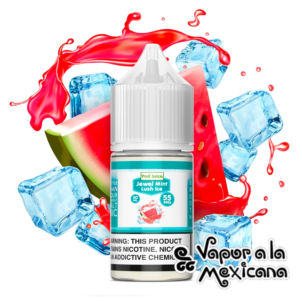 Jewel Mint Lush Ice NicSalts 30ml | Pod Juice