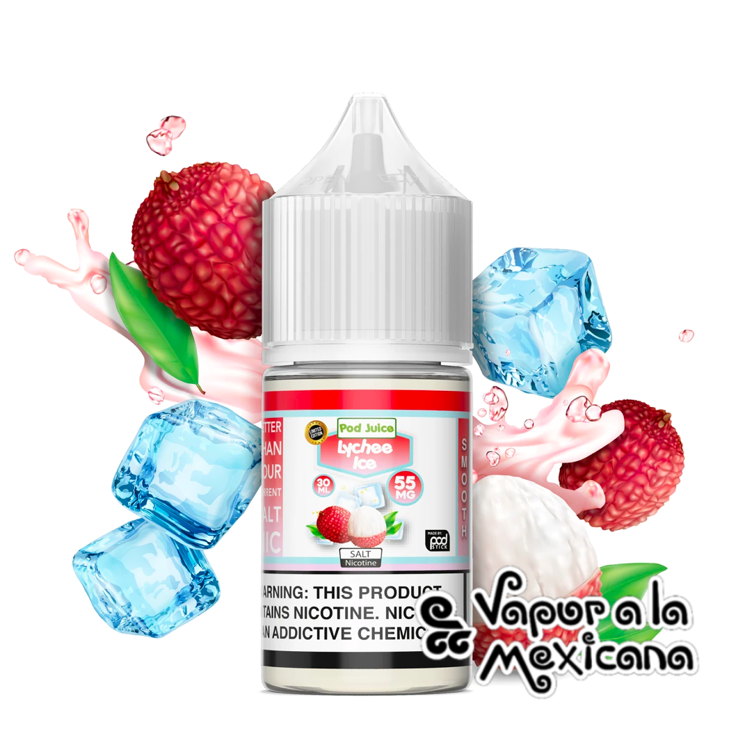 Lychee Ice NicSalts 30ml | Pod Juice