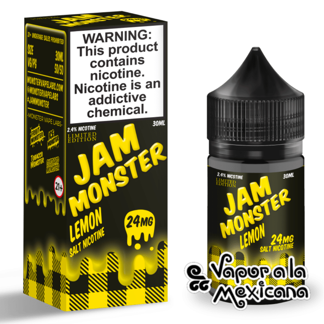 Lemon NicSalts 30ml | Jam Monster