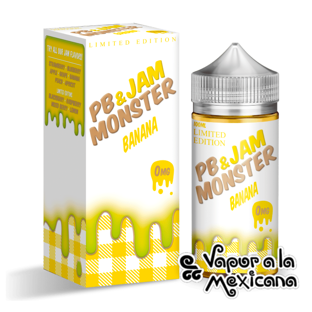 Banana P&B Jam 100ml | Jam Monster