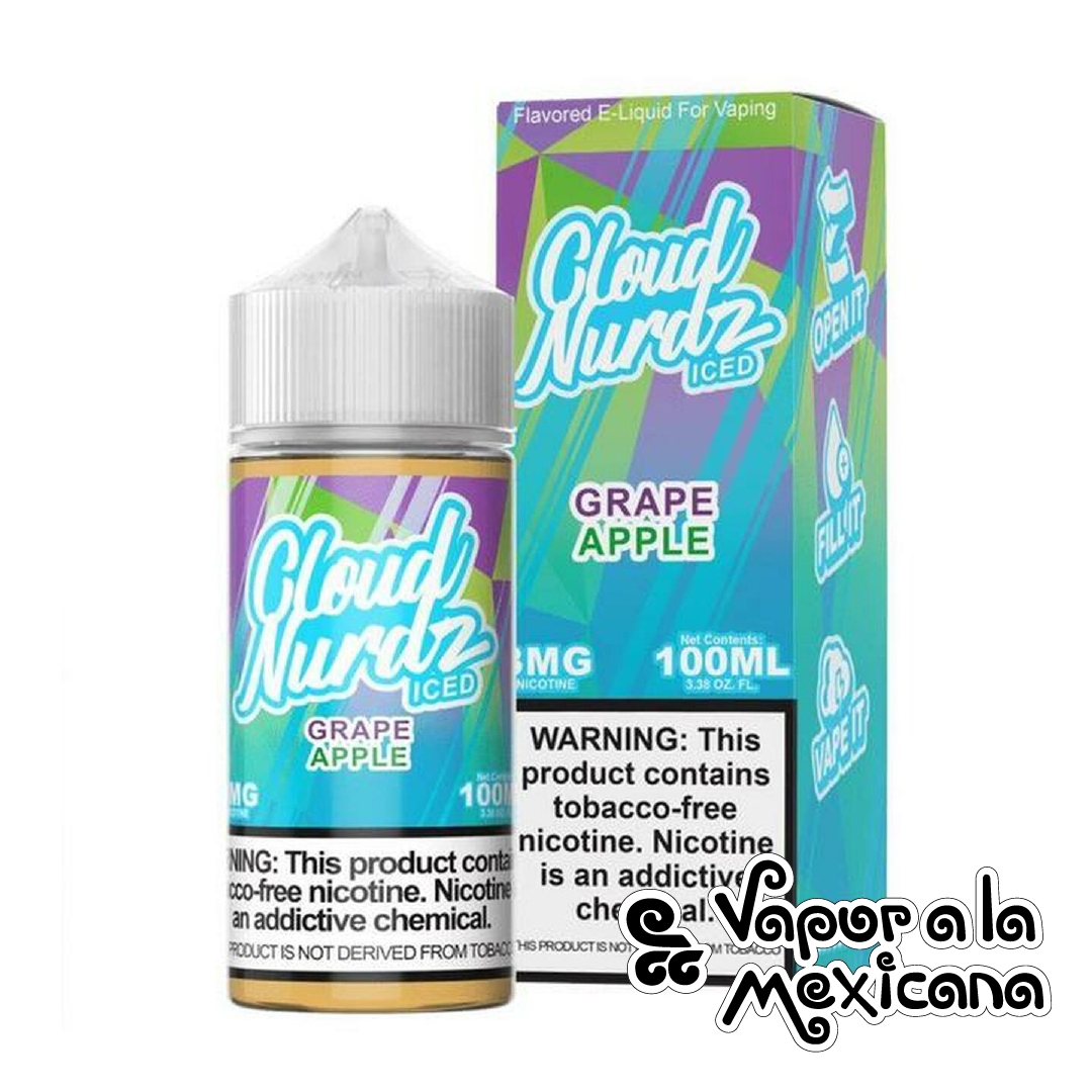Grape Apple Ice 100ml | Cloud Nurdz