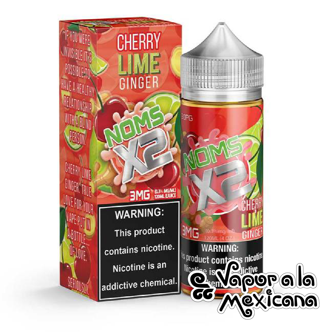 Cherry Lime Ginger 120ml | Nomenon Noms X2