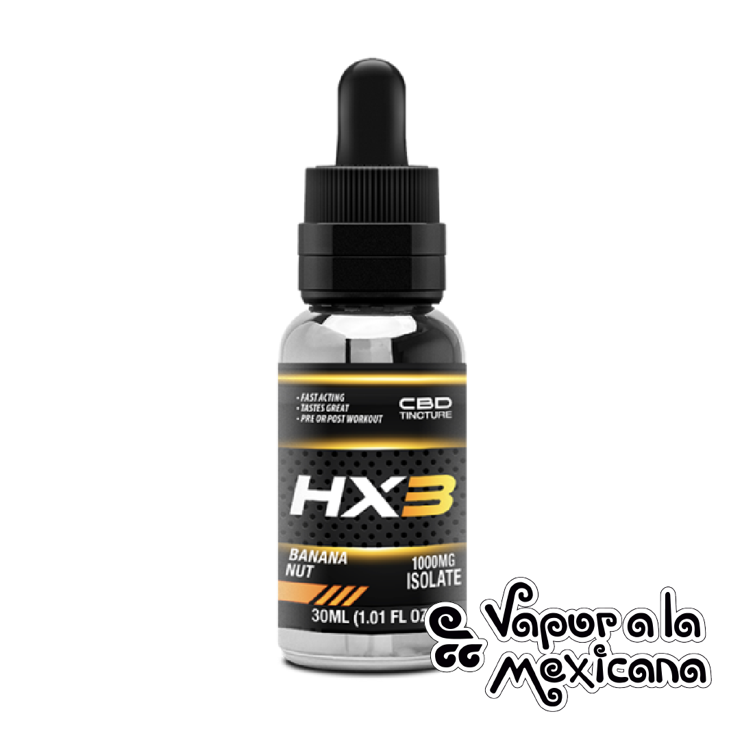 HX3 Banana Nut CBD Isolate 1000mg Oral Drops CBD | Halo CBD