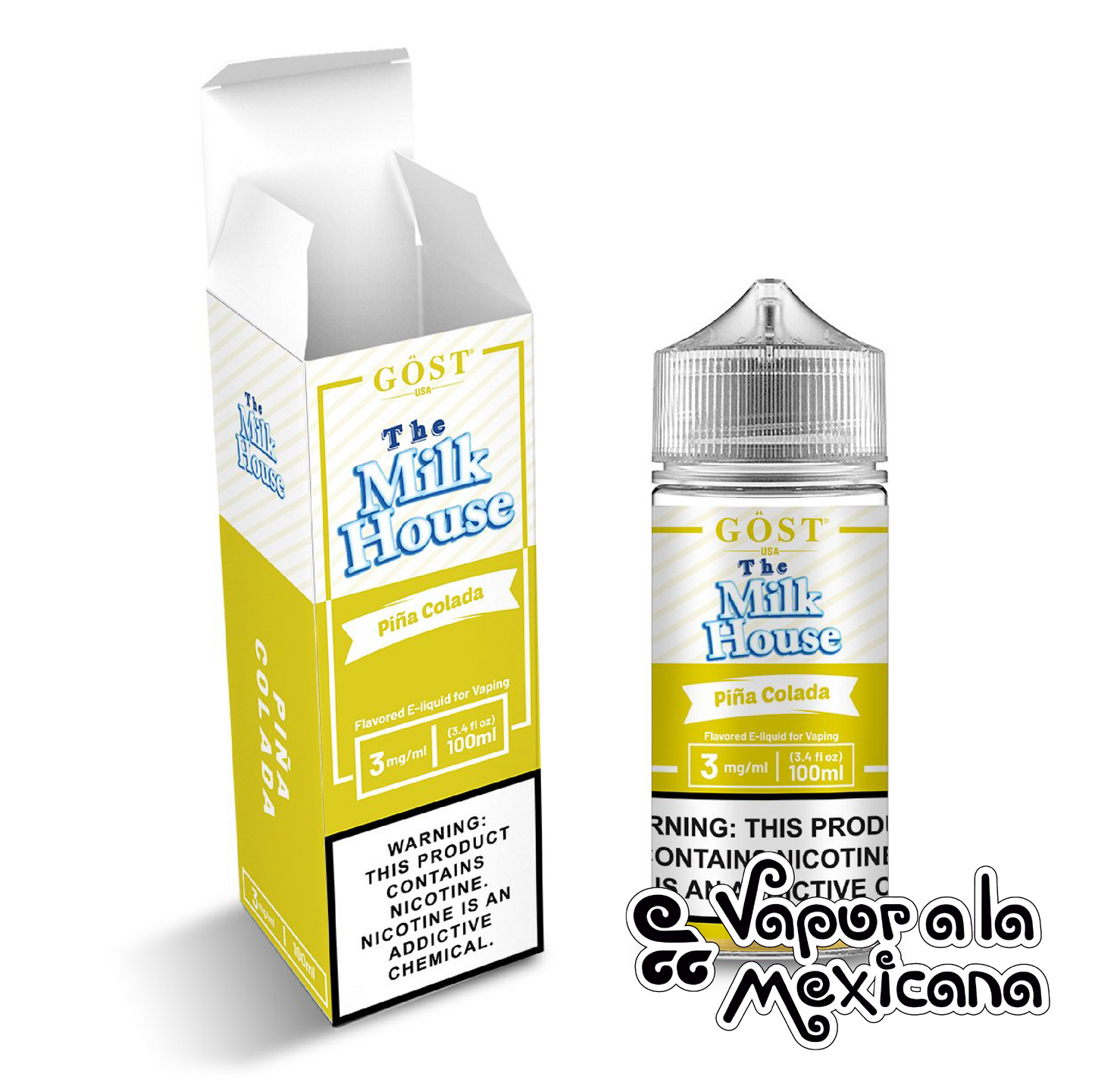 Pina Colada 100ml | The Milk House by Gost Vapor