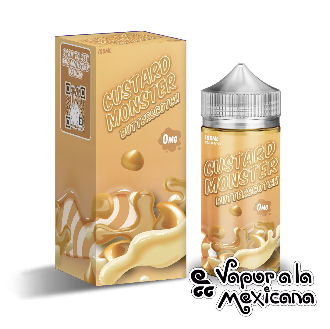 Butterscotch 100ml | Custard Monster
