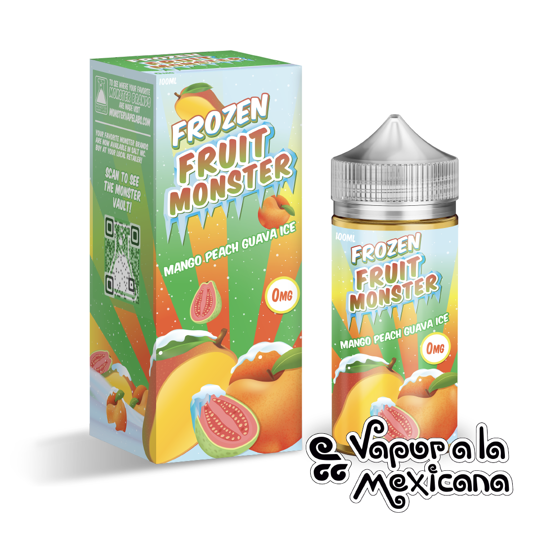 Mango Peach Guava Ice 100ml | Frozen Fruit Monster