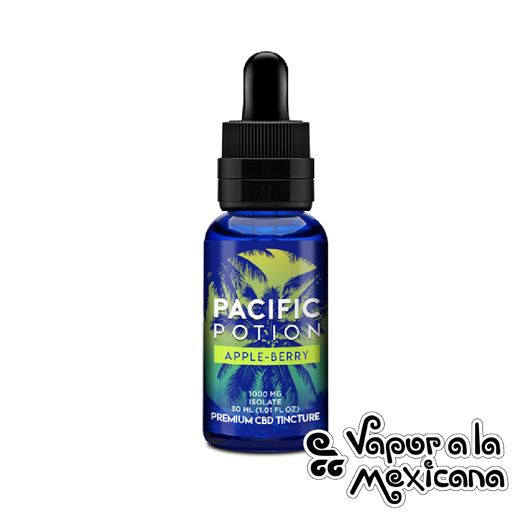 Pacific Potion Apple Berry 1000mg CBD Tintura | Halo CBD